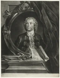 Portrait du compositeur Pietro Antonio Locatelli 1695-1764