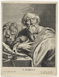 Évangéliste Marc avec lion