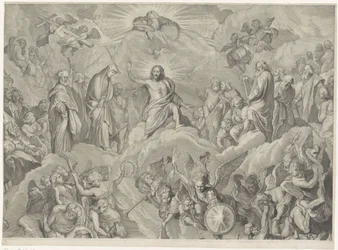 Jugement dernier (plaque supérieure)