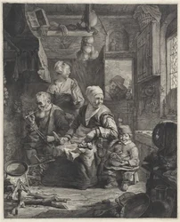La cuisinière de crêpes
