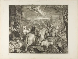 Abraham quittant Haran (L