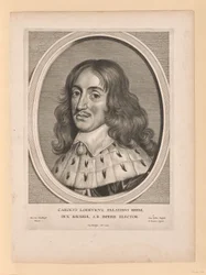 Charles Louis, comte palatin, tiré de Effigies Variae...