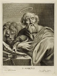 Saint Marc, extrait des Quatre évangélistes