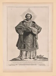 Saint Werenfridus, extrait de Saints des Pays-Bas du Nord et du Sud