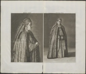 Femme russe De: Reizen over Moskovië, 1711