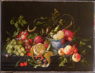 Nature morte de fruits