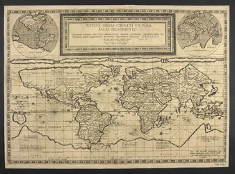 Carte du monde, Totius Orbis cognier universalis descriptio