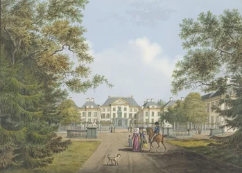 Vue du palais Het Loo