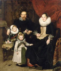 Autoportrait avec la famille