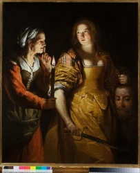 Judith avec la tête d