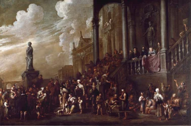 Les sept œuvres de miséricorde corporelle : donner à manger aux affamés