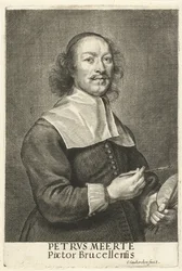 Portrait du peintre Petrus Meerte