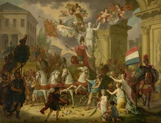 Allégorie du cortège triomphal du prince d