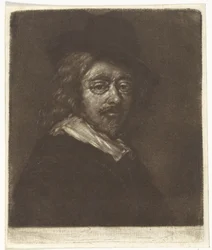 Portrait de Frans Hals avec un chapeau