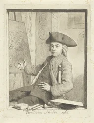 Autoportrait de Cornelis van Noorde