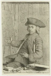 Autoportrait de Cornelis van Noorde