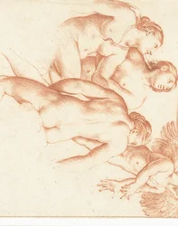 Amour et les trois Grâces