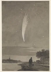 La comète de Donati, 10 octobre 1858