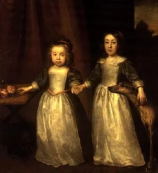 Portrait de deux enfants