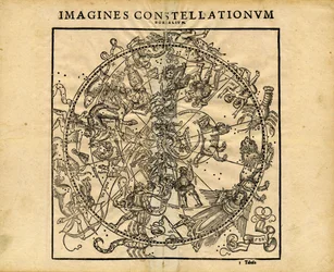 Imagine Constellationum Borealium (Planisphère céleste nord)