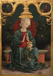 Madone et Enfant dans un jardin, c.1460-70