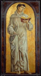Saint Antoine de Padoue lisant