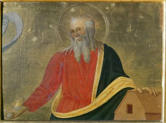 Panneau de prédelle de Noé du retable