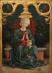 Madone et enfant dans un jardin, vers 1460-1470