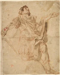 Saint Georges à genoux (recto)