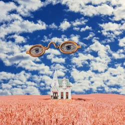 La maison de rêve aux yeux flottants