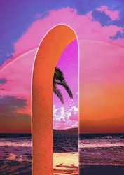 Arc de Pink Sky Beach