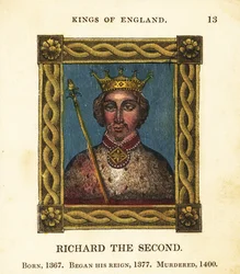 Portrait du roi Richard II, Richard II d