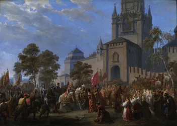 Le soulèvement national de Kouzma Minine et du prince Dmitri Pojarski, 1856