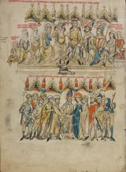 La famille de Berthold VI ; Le mariage de Sainte Hedwige et Heinrich