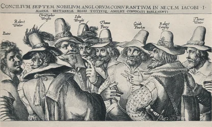 Les Conspirateurs de la Conspiration des Poudres, 1605