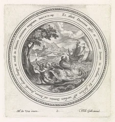 Le poisson recrache Jonas sur la terre (Histoire de Jonas)
