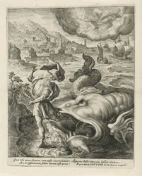 Le poisson recrache Jonas sur la terre (Histoire de Jonas)