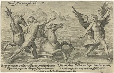 Neptune tend la main vers Coronis