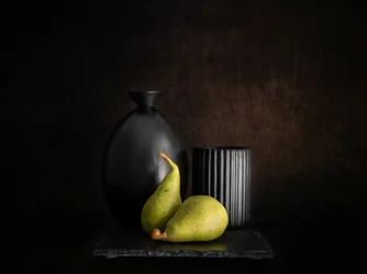 Nature morte aux poires mélancoliques