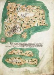Carte en vélin de Naxos