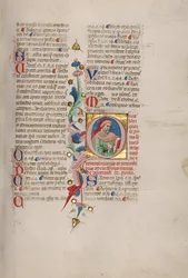Initial Q : Portrait en buste d