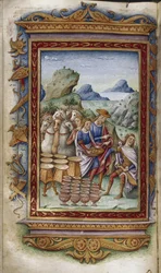 Achille refusant des cadeaux Illustration pour Les Héroïdes d