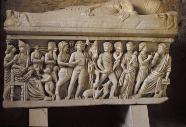 Hippolyte et Phèdre, détail du côté d