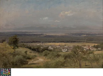 Paysage près de Gasny (Normandie)