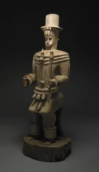 Figure ancestrale du héros fondateur Owedjebo