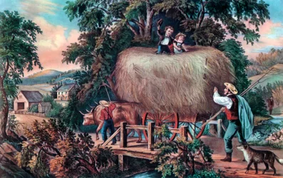 Temps de Fenaison, La Dernière Charge, 1868