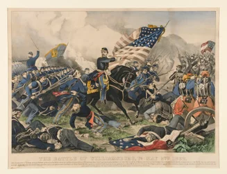 La Bataille de Williamsburg, Va. 5 mai 1862