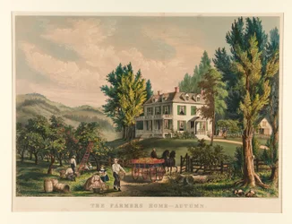 La maison du fermier - Automne