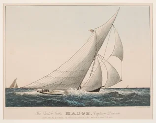 Le cutter écossais Madge, capitaine Duncan