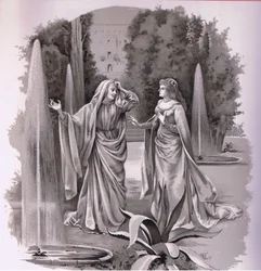 Juliette. Non, non ! Mais tout cela je le savais., illustration de Roméo et Juliette